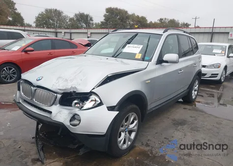 2009 BMW X3 xDrive30I from USA, damaged, VIN WBXPC93429WJ24468